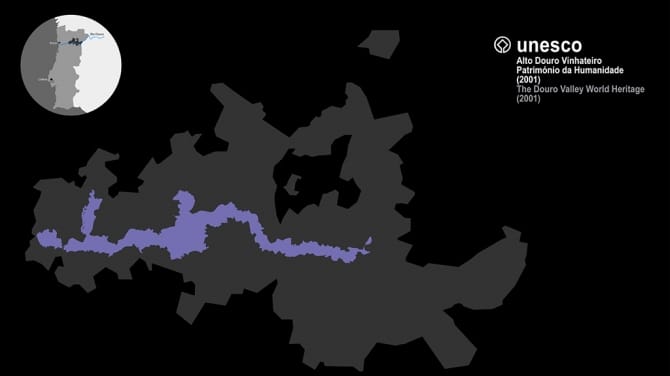 Alto Douro Vinhateiro Património da Humanidade (2001)